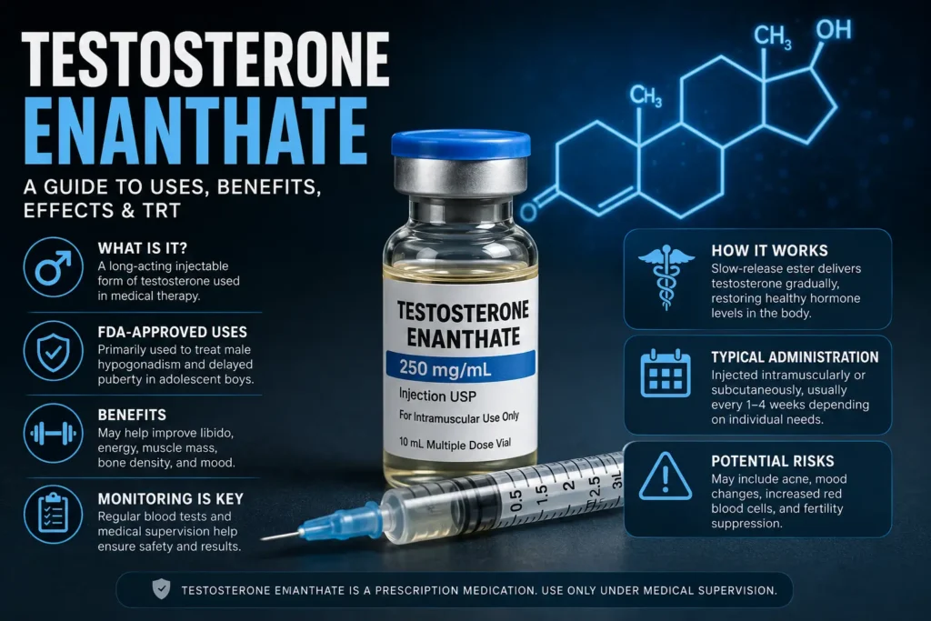 What Is Testosterone Enanthate Used For?